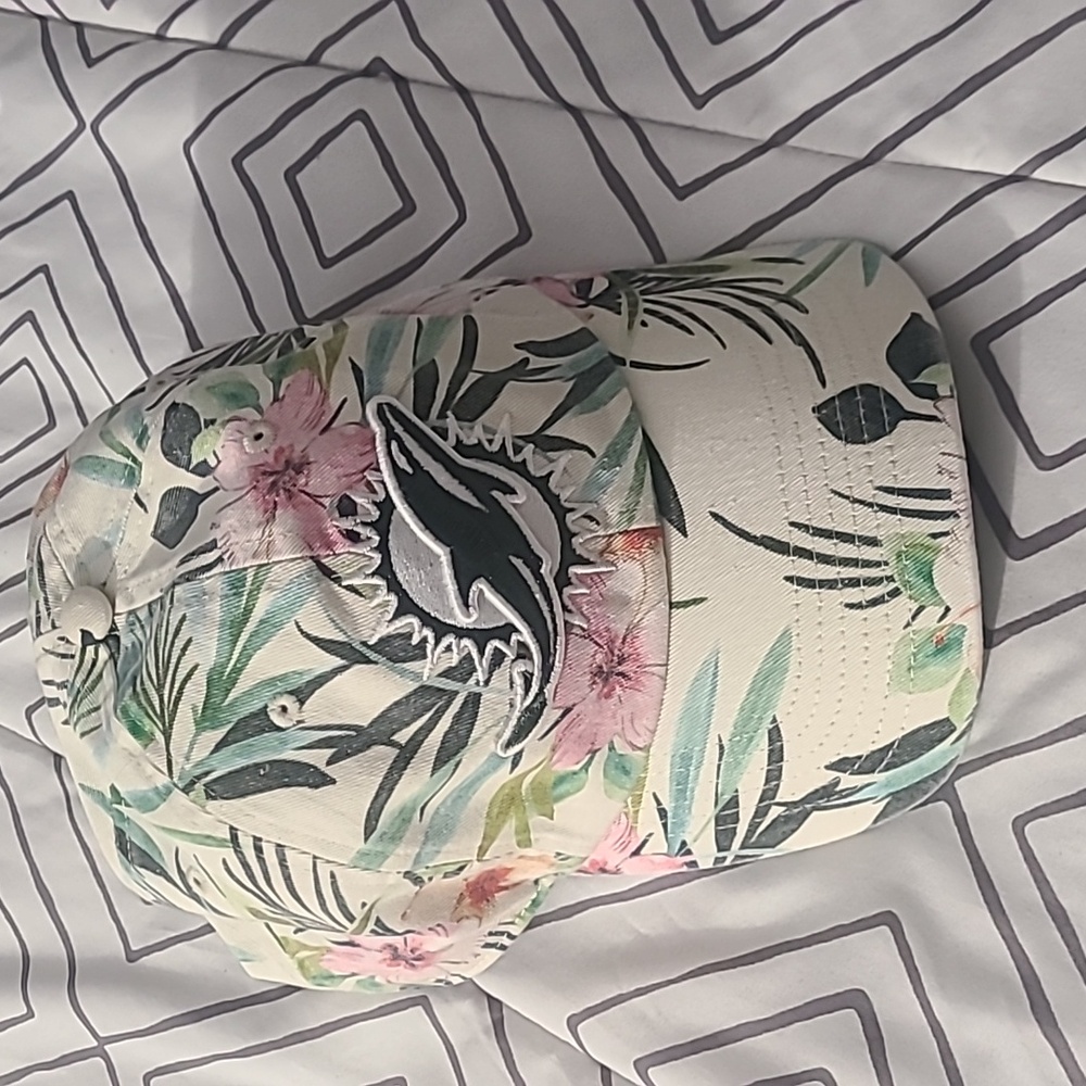 Like New Miami Dolphins Floral Hat